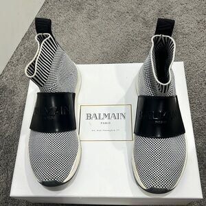 Balmain Running Cameron Knit Sneaker